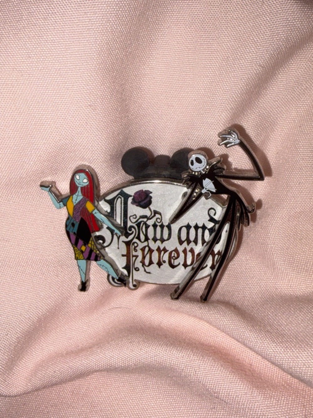 Nightmare Before Christmas Sally & Jack Now and Forever Disney Pin